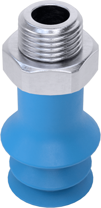Gıda Endüstrisi Vakum Vantuzu, Metal Algılanabilir, Çoklu, Plastik, 0.97 lbs., 1/8 NPT