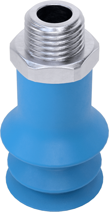 Gıda Endüstrisi Vakum Vantuzu, Metal Algılanabilir, Çoklu, Plastik, 1.8 lbs., 1/4 NPT