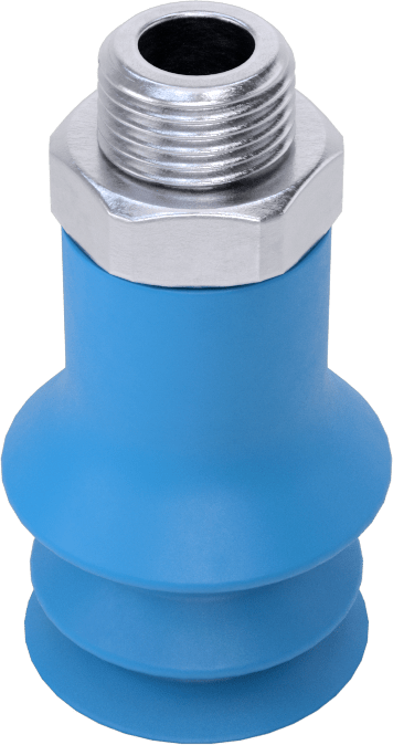 Gıda Endüstrisi Vakum Vantuzu, Metal Algılanabilir, Çoklu, Plastik, 1.39 lbs., 1/8 NPT