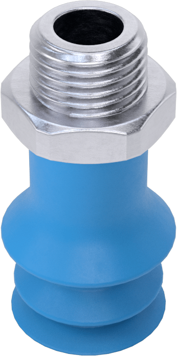 Gıda Endüstrisi Vakum Vantuzu, Metal Algılanabilir, Çoklu, Plastik, 1.39 lbs., 1/4 NPT
