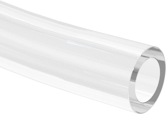 Hava ve Su için UV Dayanıklı Sert Plastik Boru, Şeffaf PVC, 10 mm ID, 15 mm OD