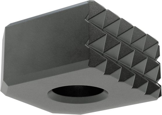 Yan Tutucu, Ekstra İnce Tırtıklı, 1/2“ Genişlik x 1/4” Yükseklik