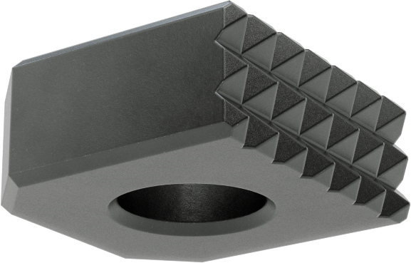 Yan Tutucu, Ekstra İnce Tırtıklı, 5/8“ Genişlik x 1/4” Yükseklik
