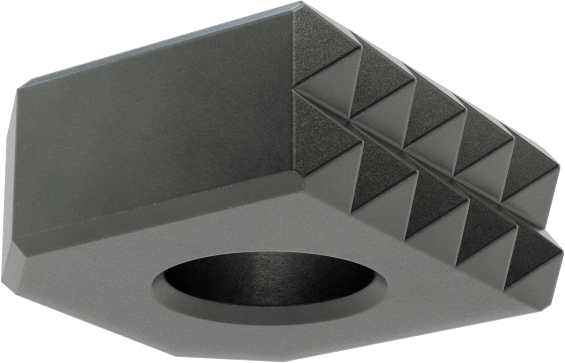 Yan Tutucu, İnce Tırtıklı, 5/8“ Genişlik x 1/4” Yükseklik