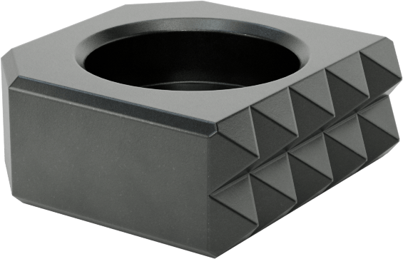 Yan Tutucu, İnce Tırtıklı, 5/8“ Genişlik x 1/4” Yükseklik