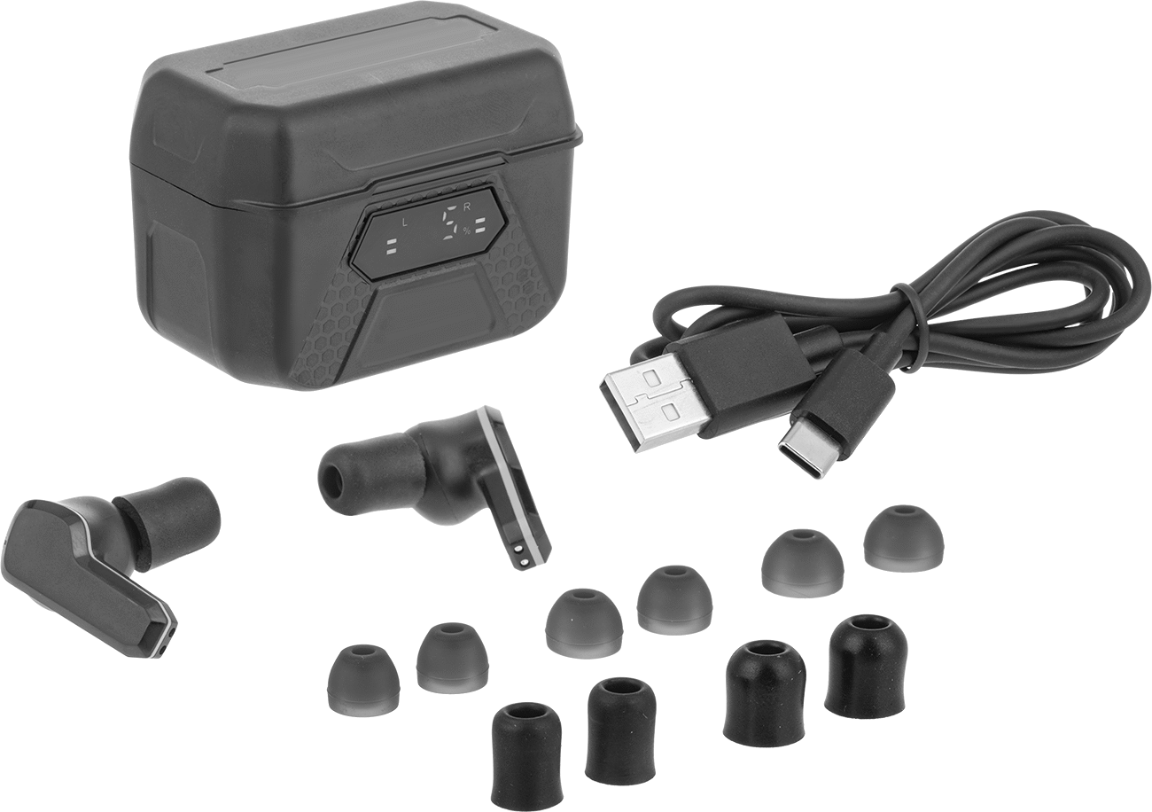 Mikrofonlu Bluetooth Kulak Tıkacı, 25 dB NRR