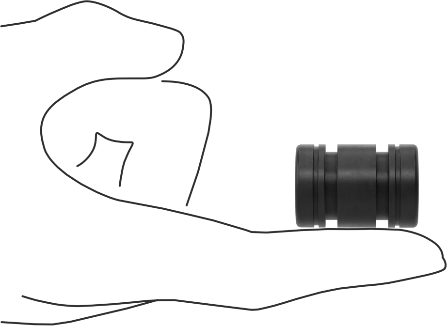 Manşon Lineer Rulman, Kendinden Hizalamalı, 12 mm Şaft Çapı için