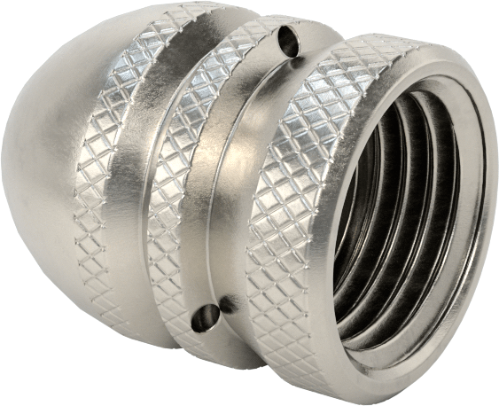 Su Gücüyle Çalışan Kanal Temizleme Nozulu, Sabit, 1/4" NPT Dişi, 0.55 gpm @ 40 PSI