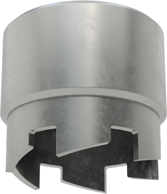Sac Metal için Delik Testere, 1/8" Kesme Derinliği, 3/4 inç Çap