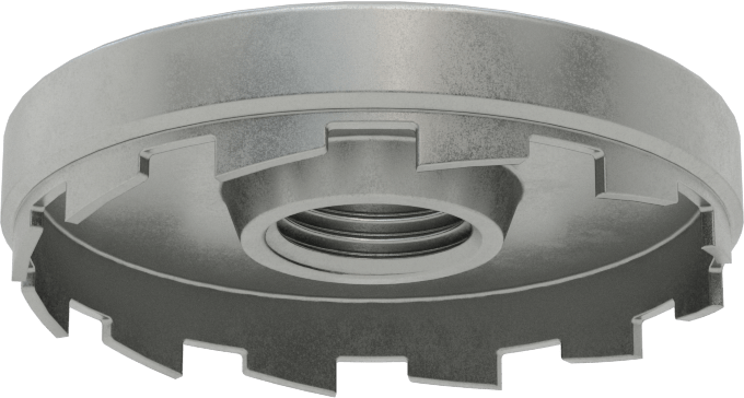 Sac Metal için Delik Testere, 1/8" Kesme Derinliği, 1-11/16" Çap