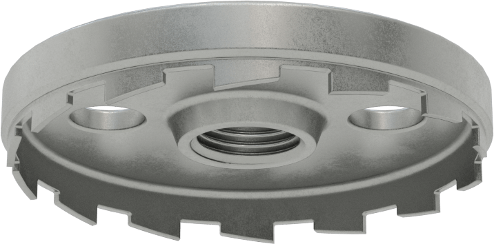 Sac Metal için Delik Testere, 1/8" Kesme Derinliği, 2-1/8" Çap