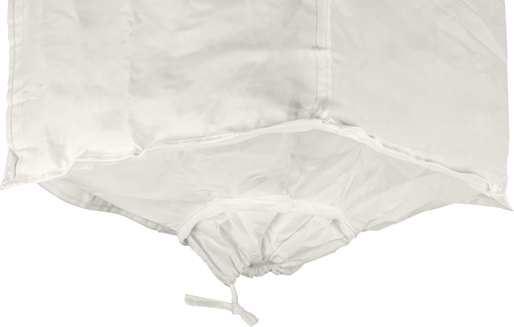 Polipropilen Plastik Toplu Torba, 35“ Genişlik x 35” Derinlik x 45" Yükseklik, 3300 lbs. Kapasite, Dikdörtgen Taban