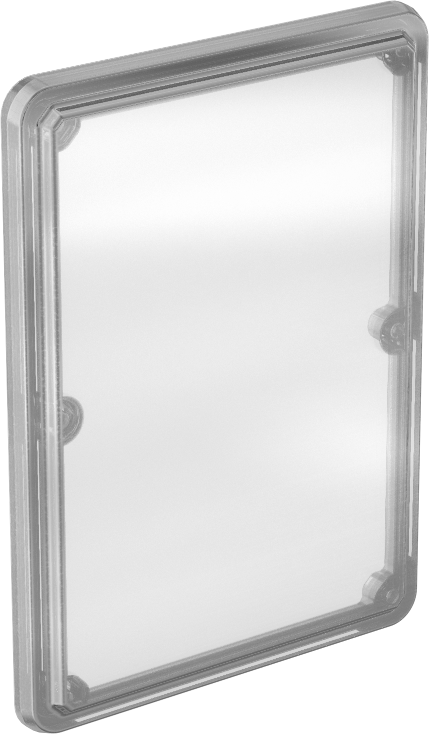 Elektrik Muhafazası İnceleme Penceresi, Polikarbonat Çerçeve, 10“ Yükseklik x 7-1/4” Genişlik Toplam
