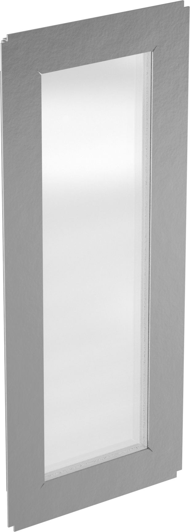 Elektrik Muhafazası İnceleme Penceresi, Toz Kaplamalı Çelik Çerçeve, 19-5/8“ Yükseklik x 8-1/8” Genişlik Toplam