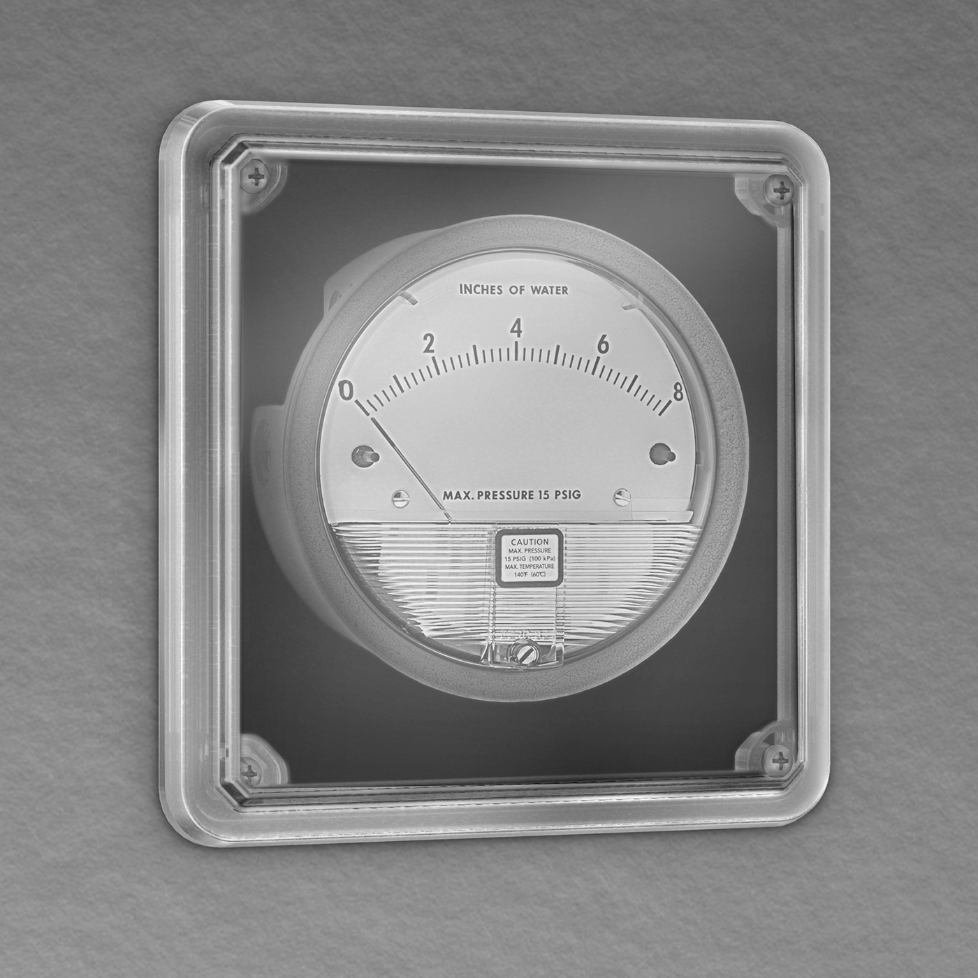 Polycarbonate Window Shown Installed on Enclosure (Not Included)
