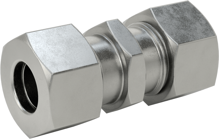 Yüksek Basınçlı Sıkıştırma Bağlantı Elemanı, Düz Konektör, 12 mm Boru Dış Çapı