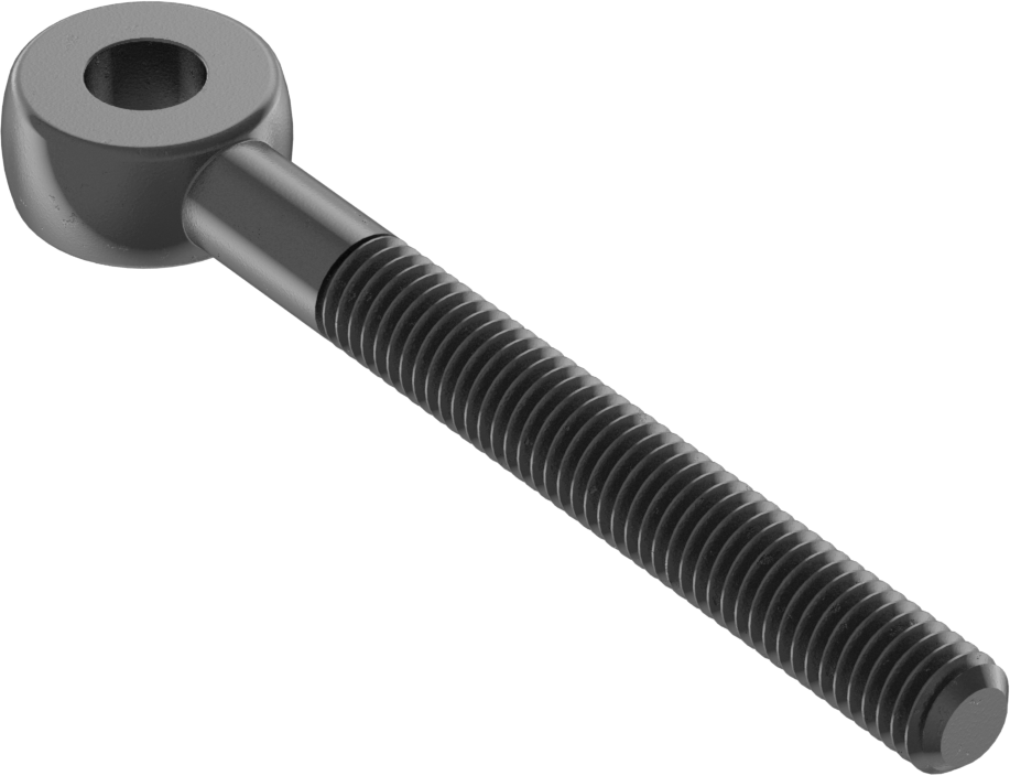 Tam Dişli Çubuk Ucu Cıvatası, Sağ El M5 x 0,8 mm Şaft, 50 mm Şaft Merkez Uzunluğu