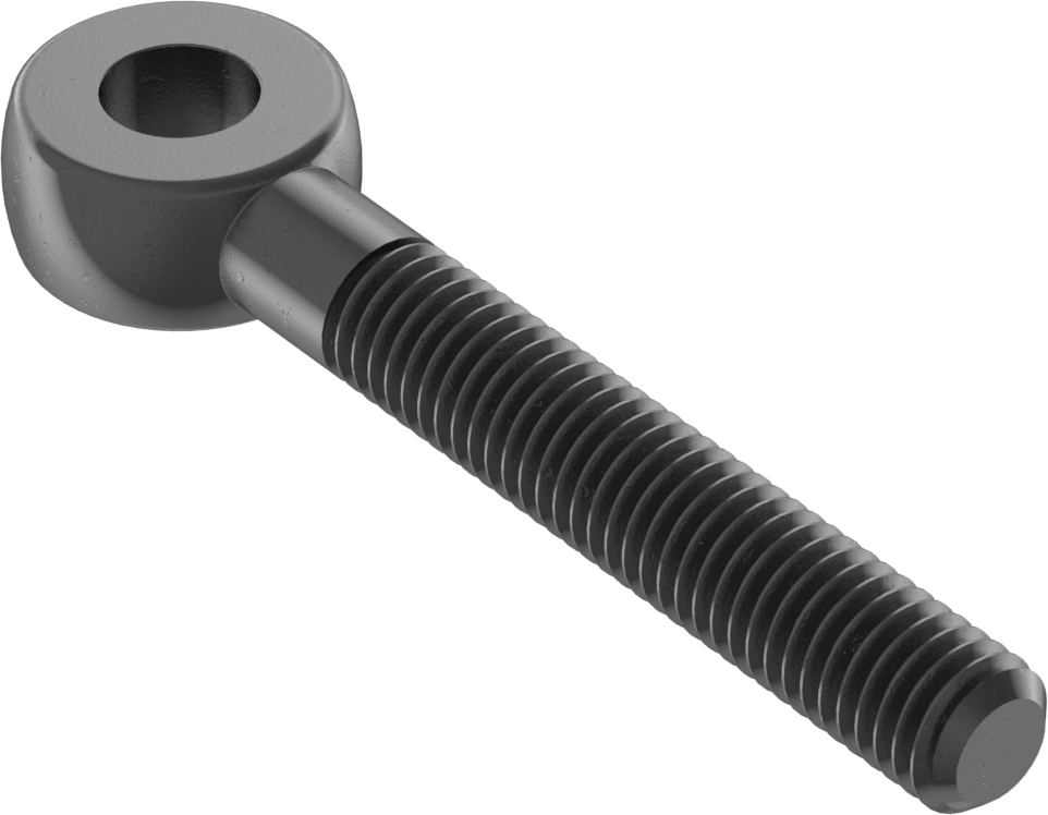 Tam Dişli Çubuk Ucu Cıvatası, Sağ El M8 x 1,25 mm Şaft, 60 mm Şaft Merkez Uzunluğu