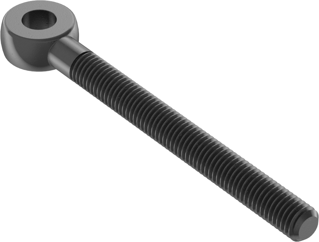 Tam Dişli Çubuk Ucu Cıvatası, Sağ El M8 x 1,25 mm Şaft, 90 mm Şaft Merkez Uzunluğu
