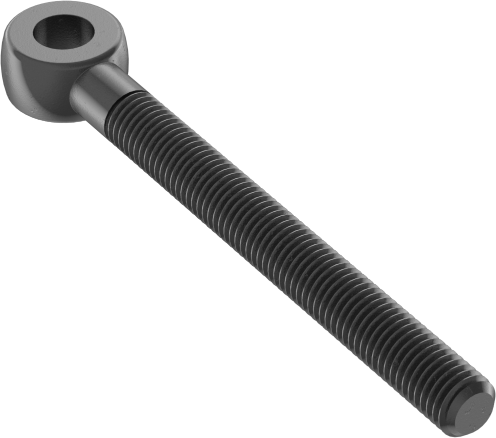 Tam Dişli Çubuk Ucu Cıvatası, M12 x 1,75 mm Şaft Dişi, 130 mm Şaft Merkez Uzunluğu