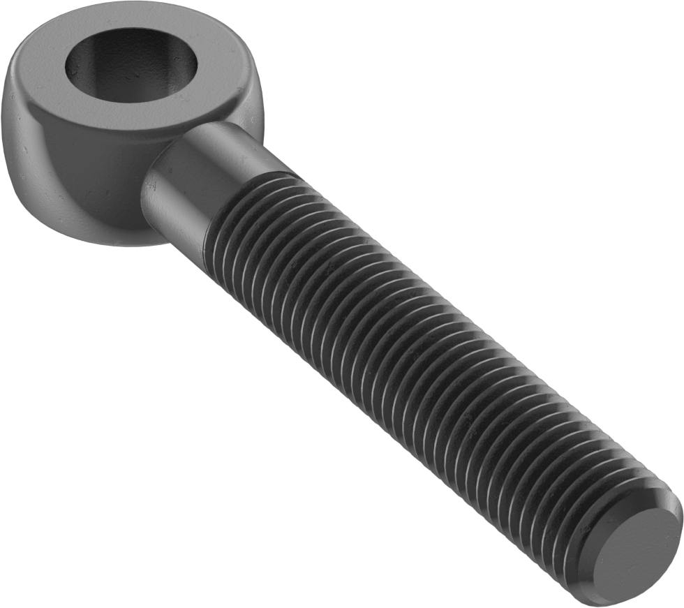 Tam Dişli Çubuk Ucu Cıvatası, M16 x 2 mm Şaft Dişi, 100 mm Şaft Merkez Uzunluğu