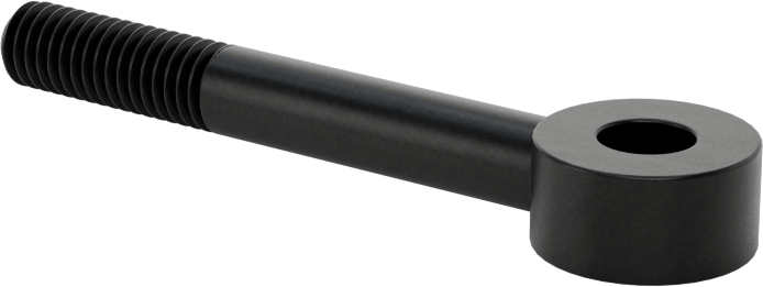 Sağ El Kısmen Dişli Çubuk Ucu Cıvatası, M6 x 1 mm Boyut, 50 mm Merkez Uzunluğu, 18 mm Diş Uzunluğu, 75000 PSI
