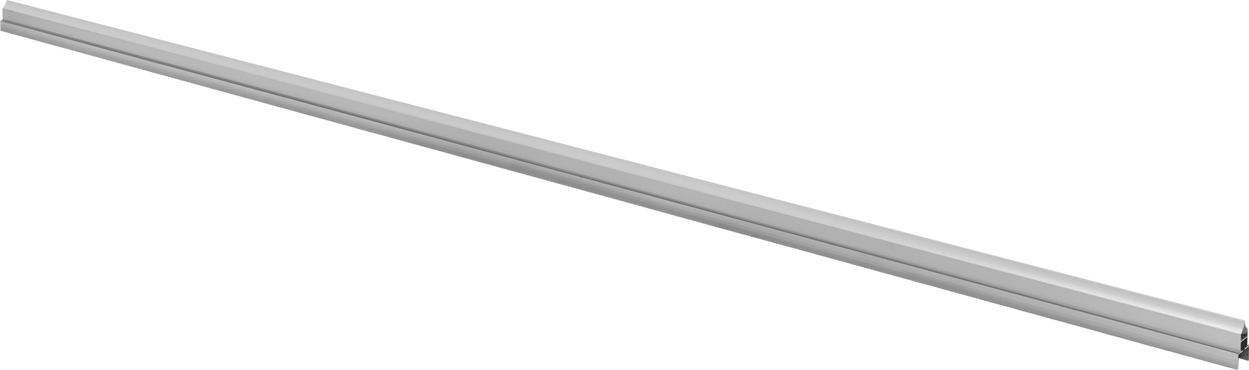 Plastik Tuvalet Bölmesi için 65" Genişlikte Üst Ray