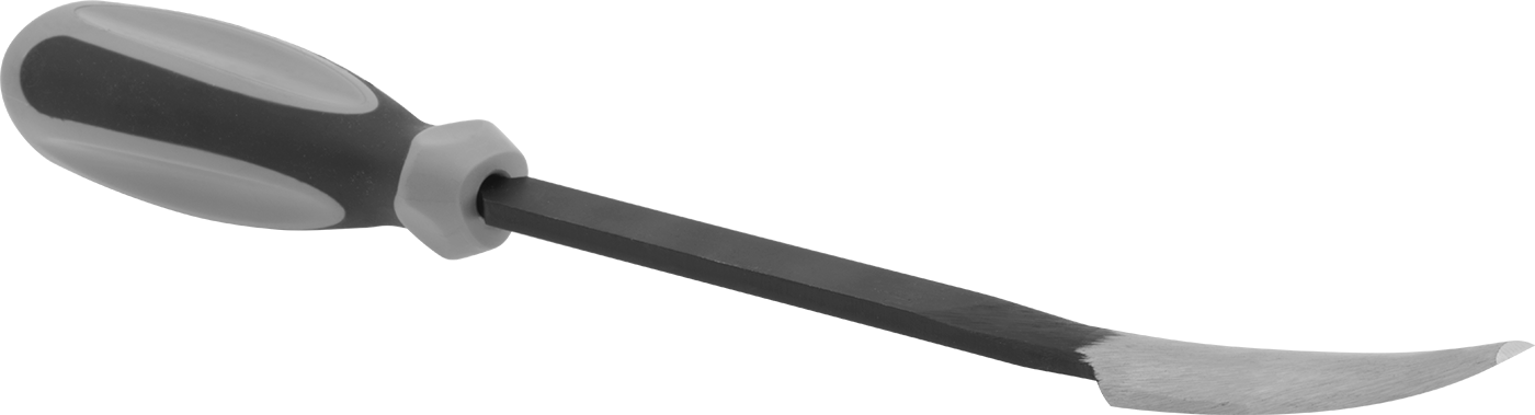 Çapak Sıyırıcı, Düz ve Ön Delikli Kenarlar için, 13-1/4" Toplam Uzunluk