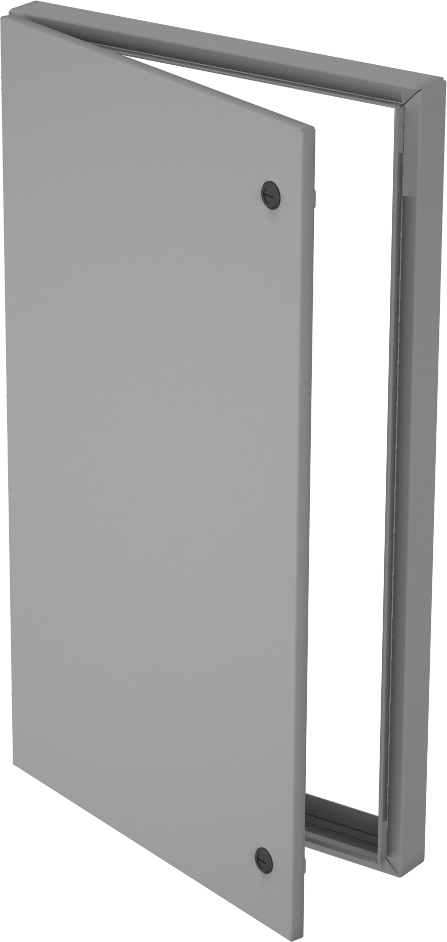 Muhafazalar için HMI Kapağı, Yivli Mandal Kapatma, Çelik, 34-3/16“ Yükseklik x 20-1/8” Genişlik