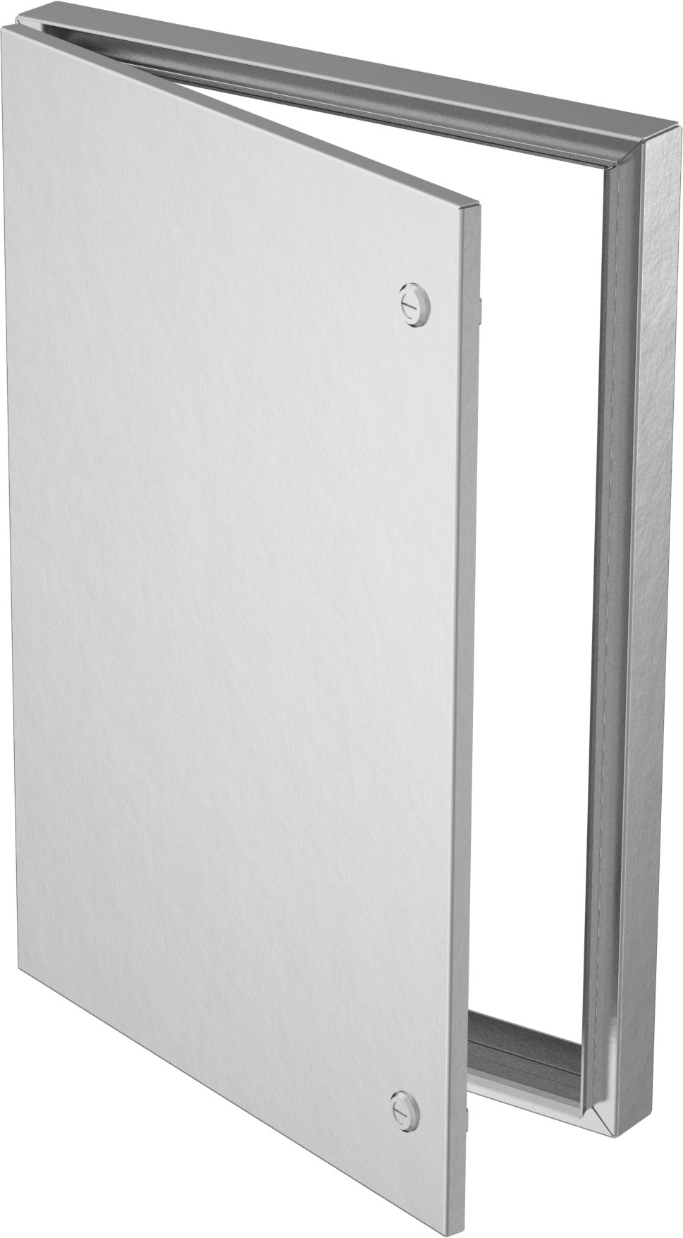 Muhafazalar için HMI Kapağı, Yivli Mandal Kapatma, 316 Paslanmaz Çelik, 28-3/16" Yükseklik, 20-1/8" Genişlik