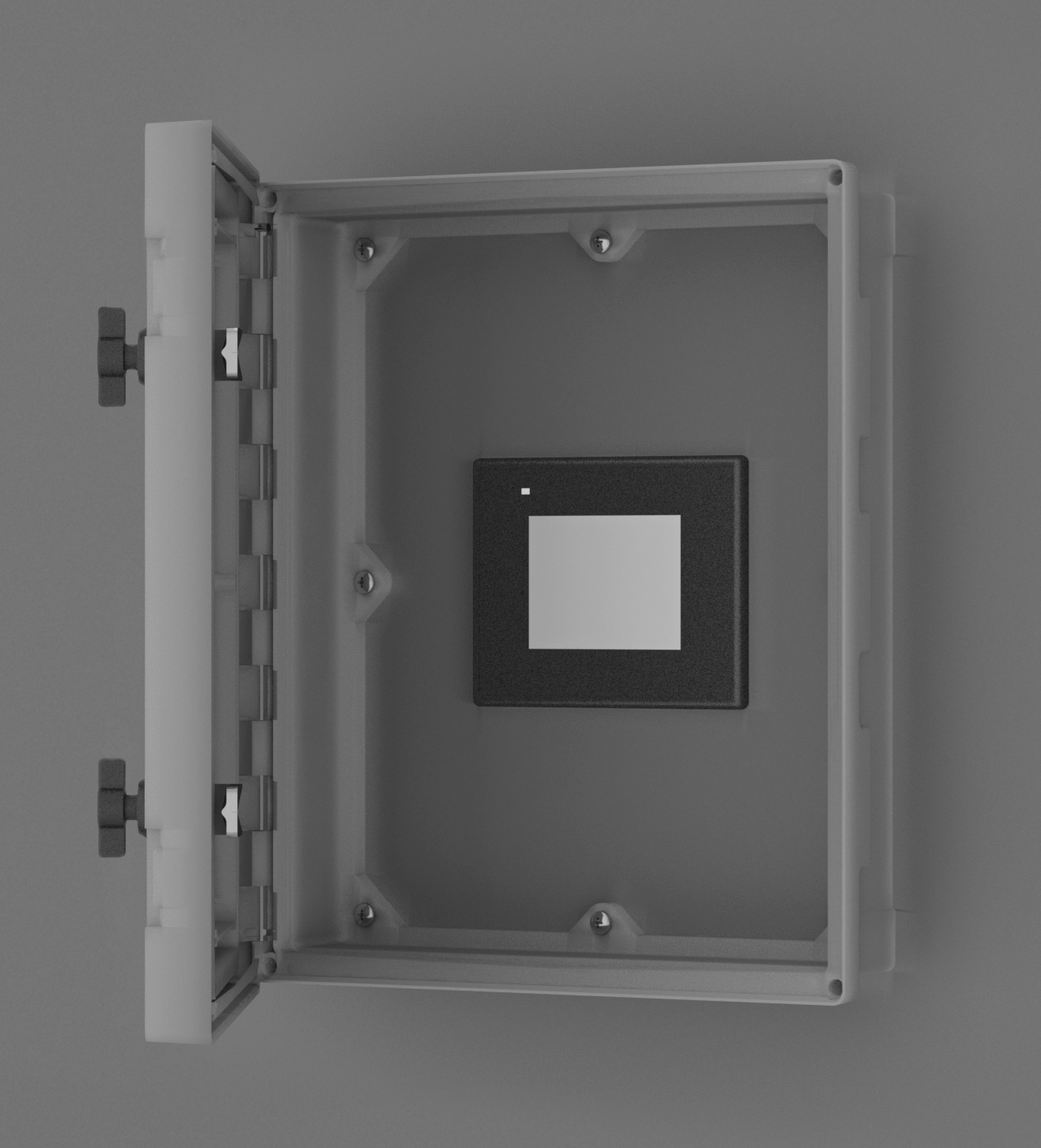 Cover Shown Mounted on Enclosure