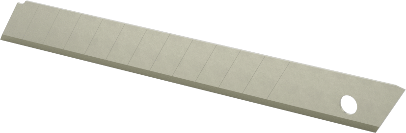 3-3/8“ Uzunluk x 0,016” Kalınlık Çelik Koparılabilir Bıçaklar
