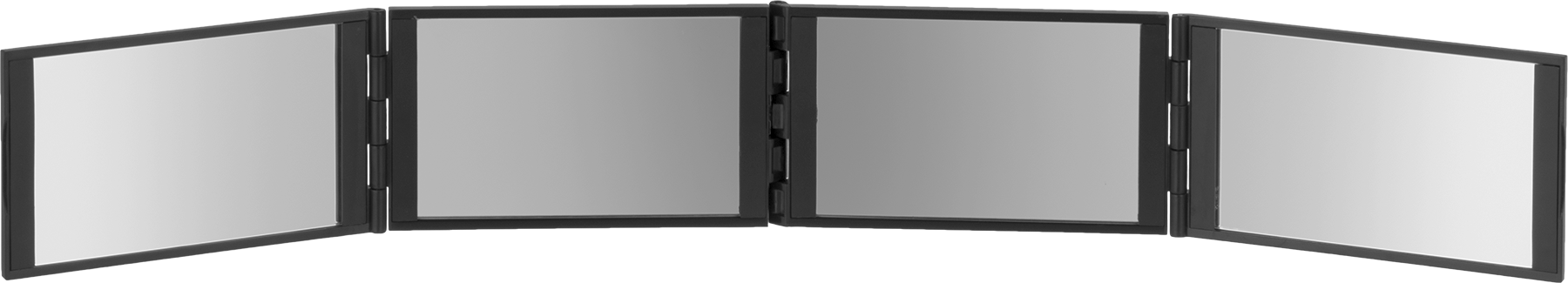 Çok Panelli Ayna, 19“ Uzunluk x 3” Genişlik, 4 Panel