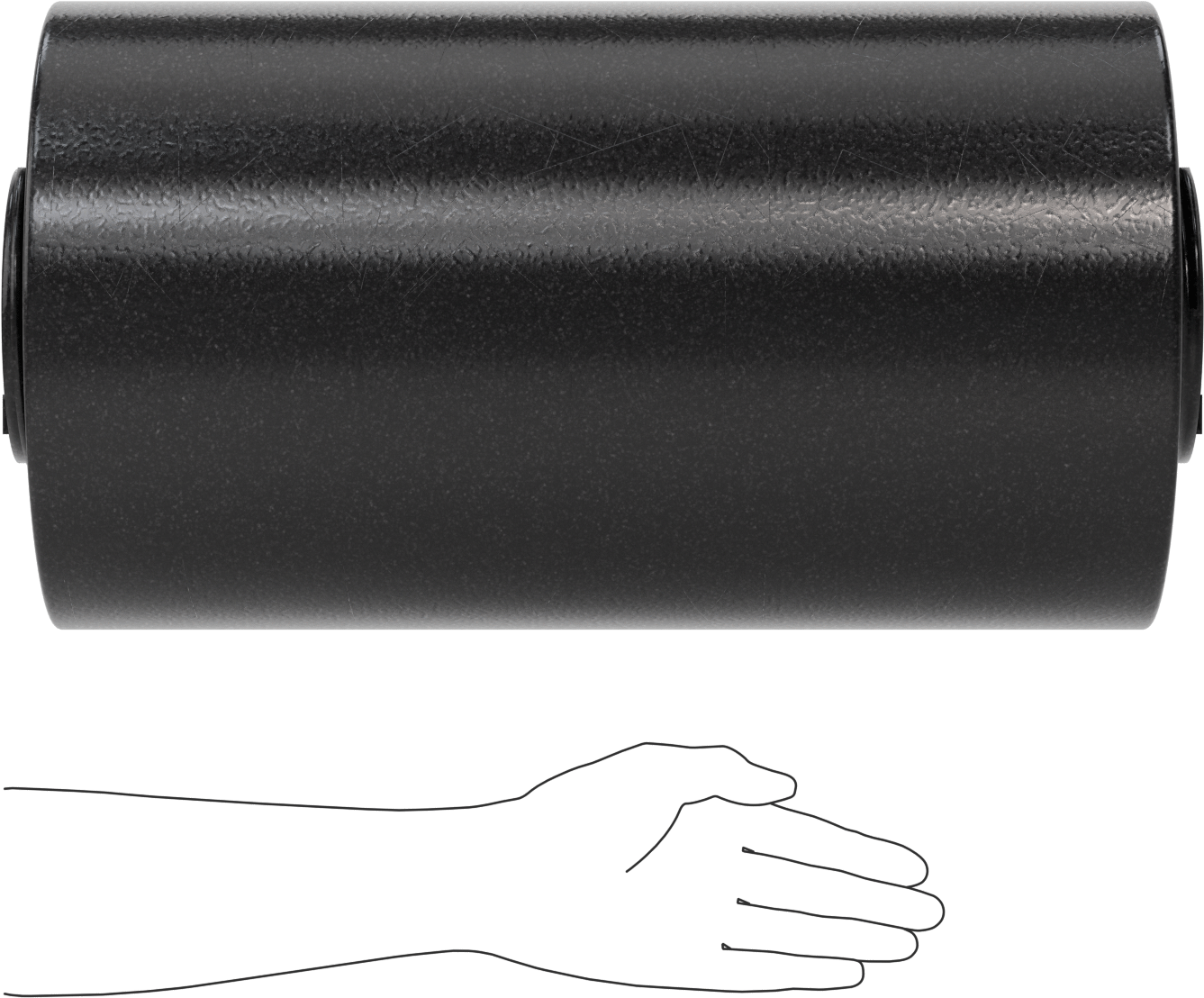 Makara için Çekirdek, 19" Genişlik, 11" OD, 3" ID