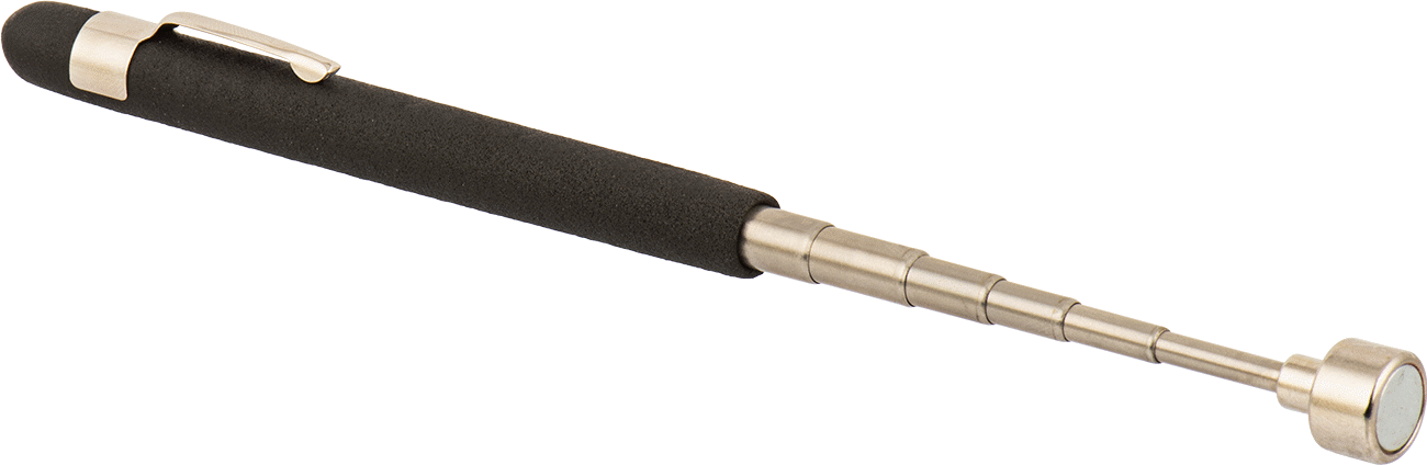 Manyetik Toplayıcı, Yastıklı Tutamaklı, 5-3/4“ ila 25-3/4” Ayarlanabilir Toplam Uzunluk, Paslanmaz Çelik