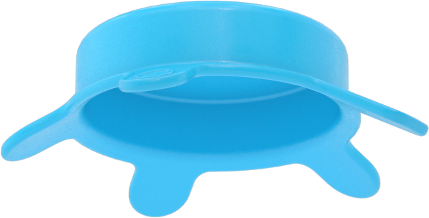 Dökülmeyen Kapaklar, Silikon Kauçuk, 1-11/16“ ila 2-3/8” Dış Çap için, Mavi