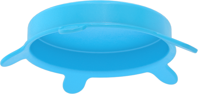 Dökülmeyen Kapaklar, Silikon Kauçuk, 2-1/2“ ila 3” Dış Çap için, Mavi