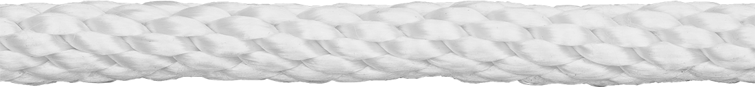 Şok Emici Halat - Kaldırma Amaçlı Değildir, Düzleştirmeyin, 3/8" Çap, 150 lbs. Kapasite, Beyaz