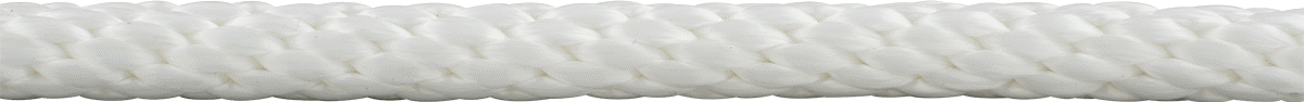 Düşük Gerilimli Düzleşmeyen Halat - Kaldırma Amaçlı Değildir, 1/8" Çap, Beyaz