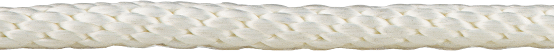 Düşük Gerilimli Düzleşmeyen Halat - Kaldırma Amaçlı Değildir, 3/8" Çap, Beyaz