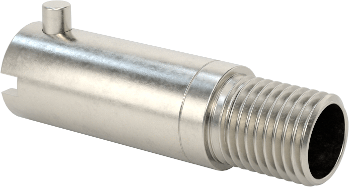 Termokupl ve RTD Bayonet Adaptörü, UNF, 1-1/2" Uzunluk