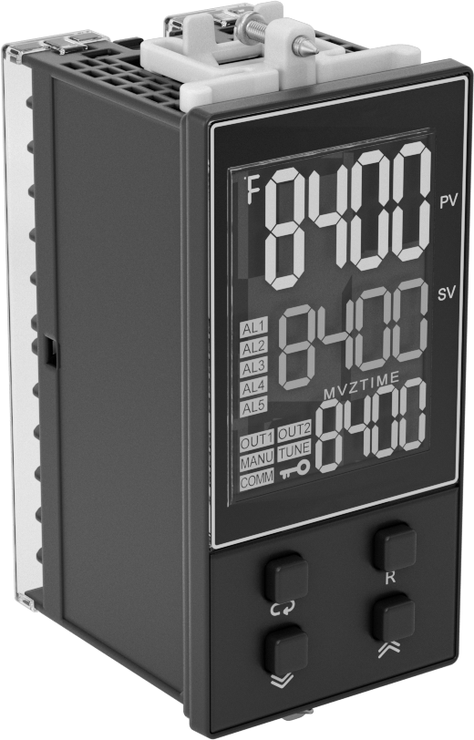 Otomatik Ayarlı Sıcaklık Kontrol Cihazı, 1 Analog Sinyal Isıtma Çıkışı ile, 1/8 DIN