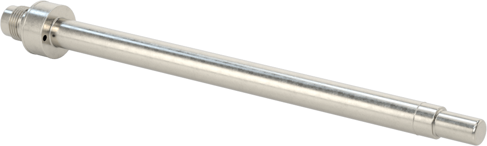Sıvılar ve Gazlar için RTD Probu, 316L Paslanmaz Çelik Prob, 100 Ohm, 6-1/4" Uzunluk, 3/8" Çap