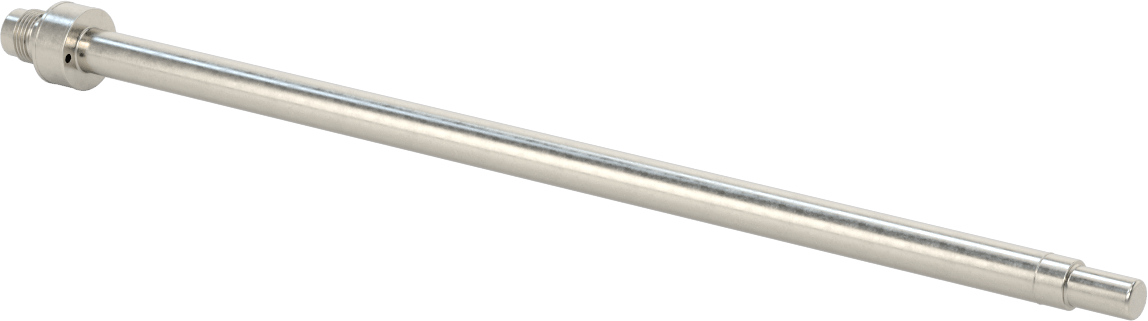 Sıvılar ve Gazlar için RTD Probu, 316L Paslanmaz Çelik Prob, 100 Ohm, 10-1/4" Uzunluk, 3/8" Çap