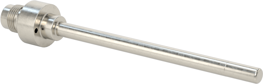 Sıvılar ve Gazlar için RTD Probu, 316L Paslanmaz Çelik Prob, 100 Ohm, 3-7/8" Uzunluk, 1/4" Çap
