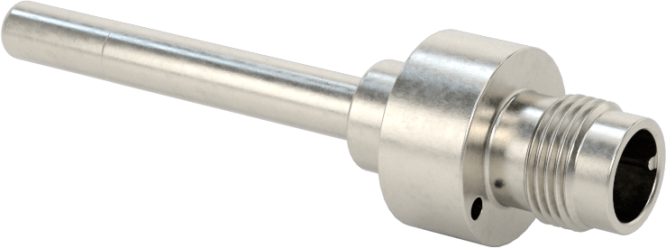 Sıvılar ve Gazlar için RTD Probu, 316L Paslanmaz Çelik Prob, 100 Ohm, 2" Uzunluk, 1/4" Çap