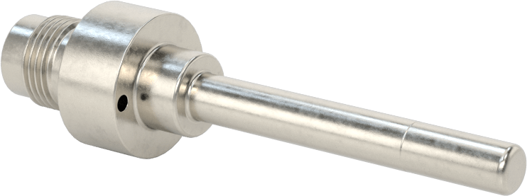 Sıvılar ve Gazlar için RTD Probu, 316L Paslanmaz Çelik Prob, 100 Ohm, 2" Uzunluk, 1/4" Çap