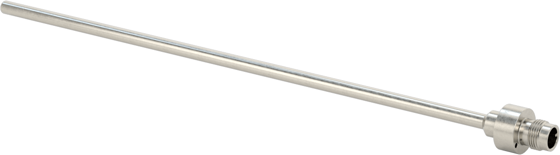Sıvılar ve Gazlar için RTD Probu, 316L Paslanmaz Çelik Prob, 1000 Ohm, 10-1/4" Uzunluk, 1/4" Çap