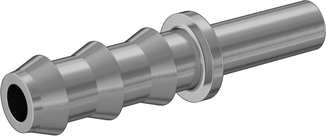 Hava ve Su için Pirinç Sıkıştırma Tüp Bağlantısı, Adaptör, 6 mm Boru Mil Dış Çapı x 7 mm Hortum İç Çapı için Dikenli