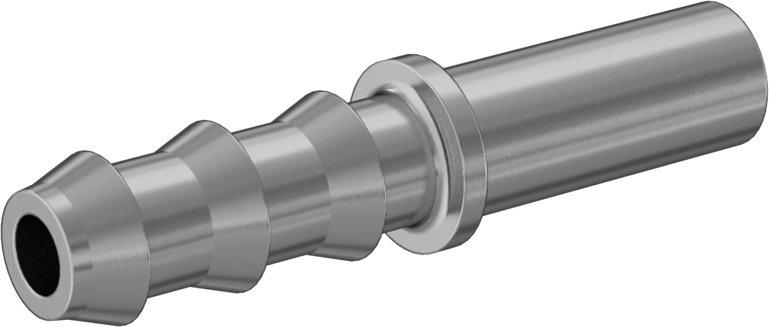Hava ve Su için Pirinç Sıkıştırma Tüp Bağlantısı, Adaptör, 8 mm Boru Mil Dış Çapı x 7 mm Hortum İç Çapı için Barb